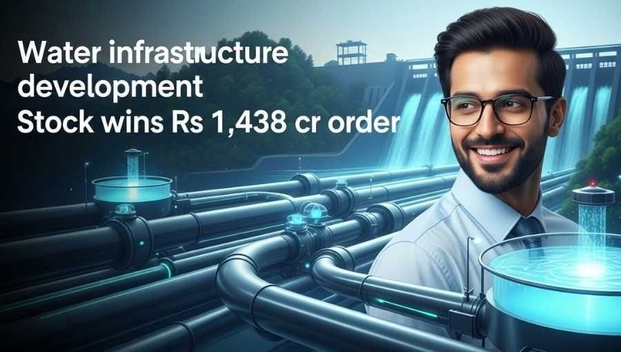 Water Infra Stock Got 1438Cr Order