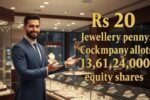20Rs Jewellery Penny Stock Alot 13Cr Equity Share