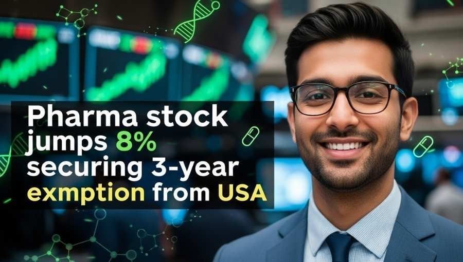 Pharma Stock Jump With 3 Year USA Exption