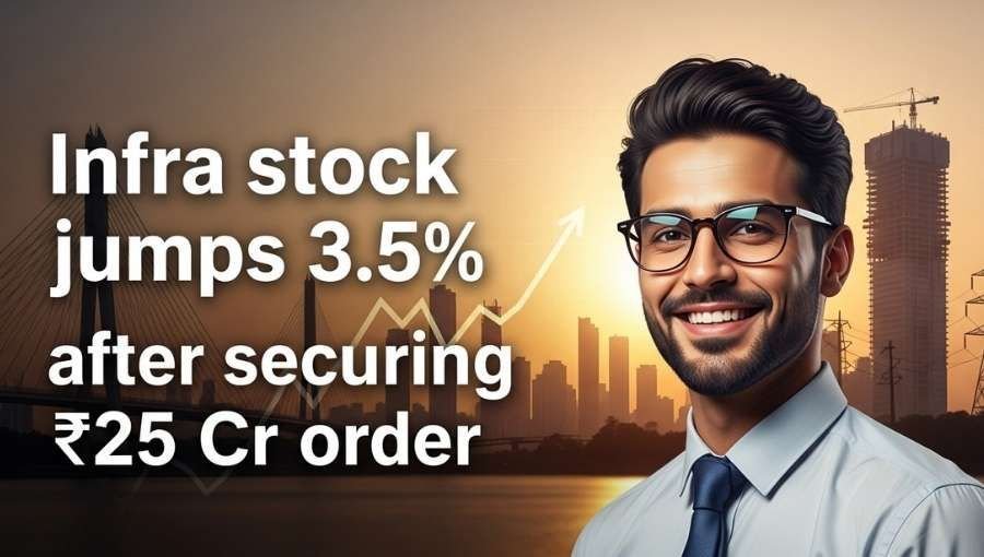 Infra Stock Jump With 25 Cr Order